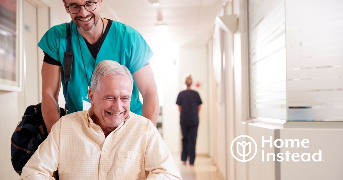 In-home care can help seniors when they're recovering at home after the hospital.